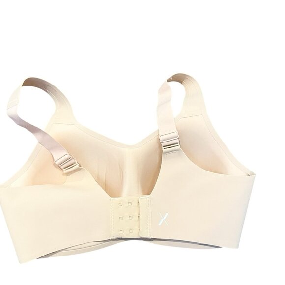 Knix Catalyst High Impact Womens Sports Bra Size S+ Sand Full Coverage Beige - Picture 4 of 6